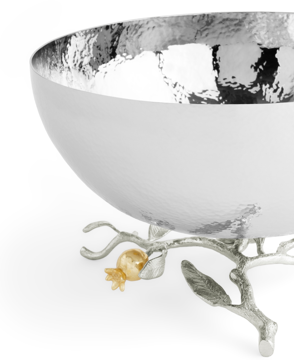 Michael Aram Pomegranate Silver And Gold Serving Bowl In No Color