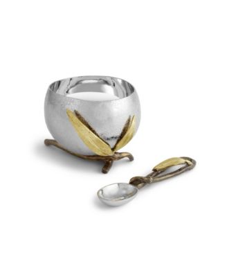 Zen Garden Nut Bowl with Spoon