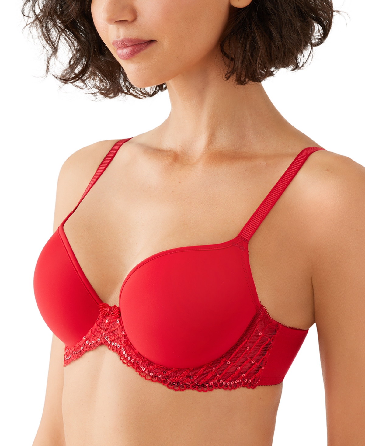 Wacoal La Femme Underwire T-shirt Bra In Equestrian Red