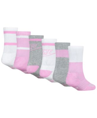 Little Kids 6-Pack Retro Crew Socks