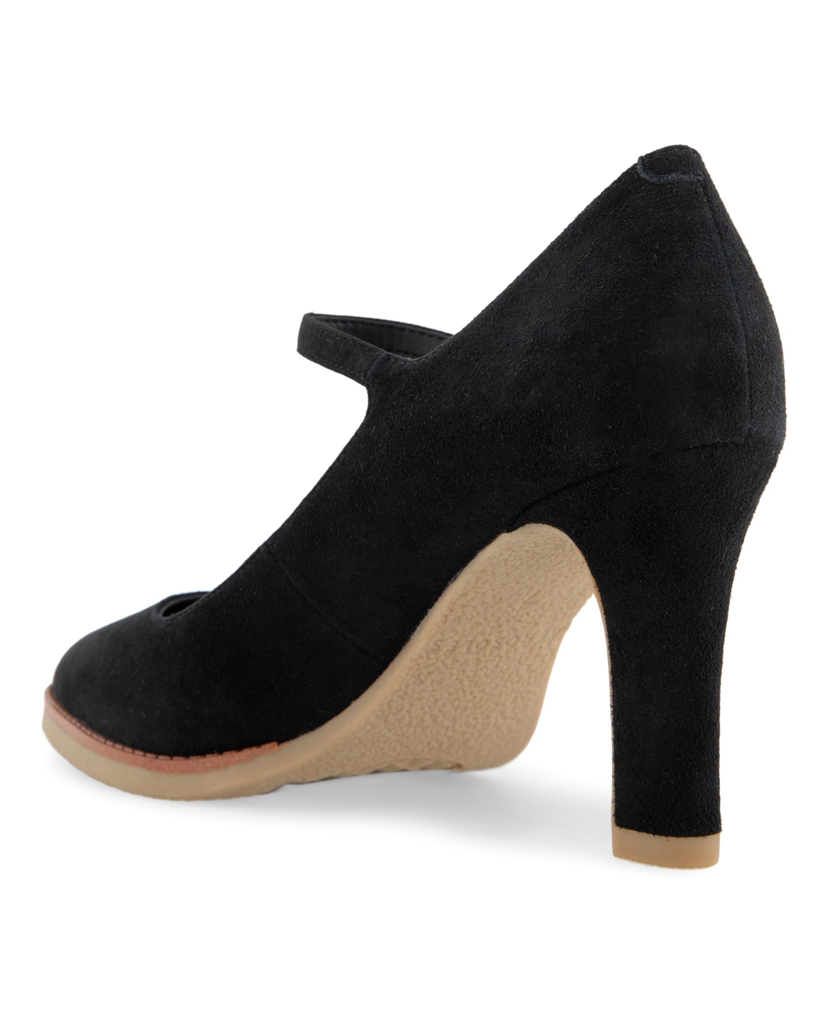 AEROSOLES WOMEN'S LOIS ORNAMENTED STRAP PUMPS 