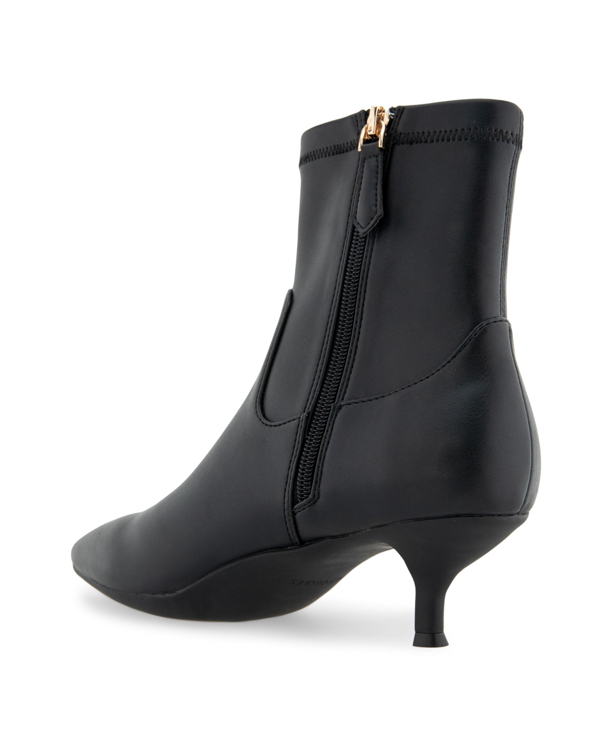 AEROSOLES WOMEN'S LASKO KITTEN HEEL BOOTIES 