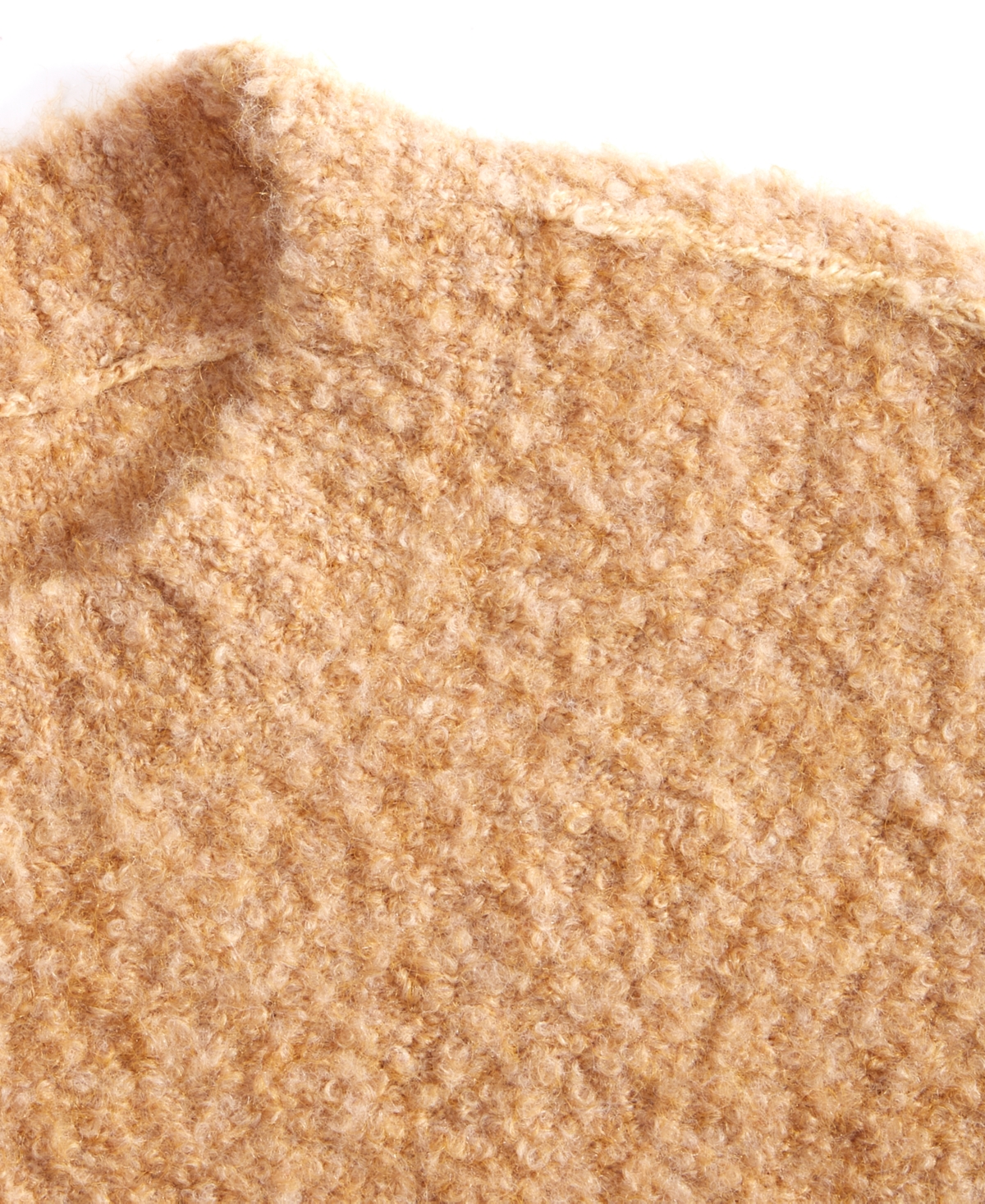 ON 34TH WOMEN'S BOUCLE CREWNECK PULLOVER SWEATER, CREATED FOR MACY'S 