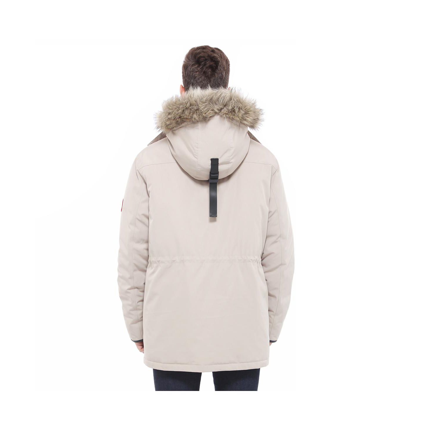 Мужская куртка Rokka&Rolla Parka with Detachable Trim, цвет: Берёзовый — фото 2