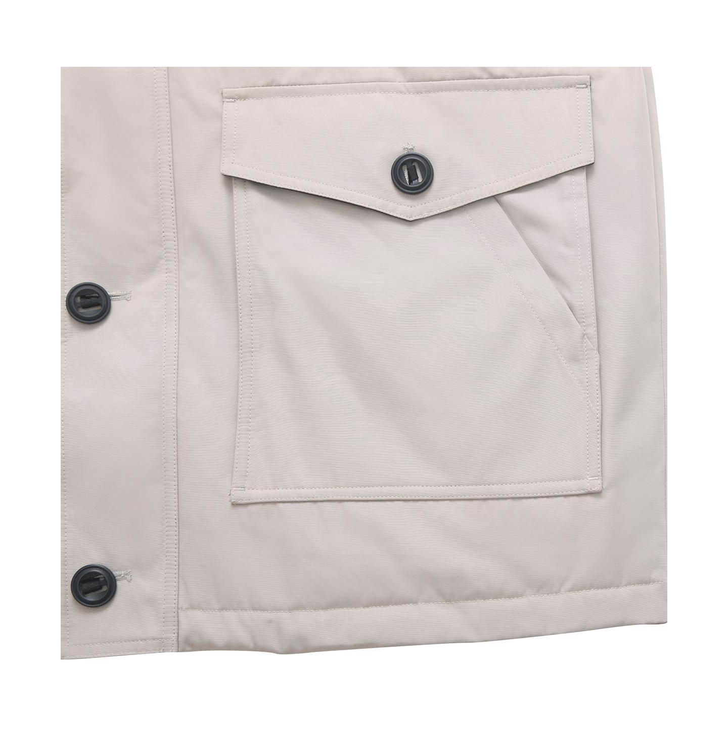 Мужская куртка Rokka&Rolla Parka with Detachable Trim, цвет: Берёзовый — фото 5
