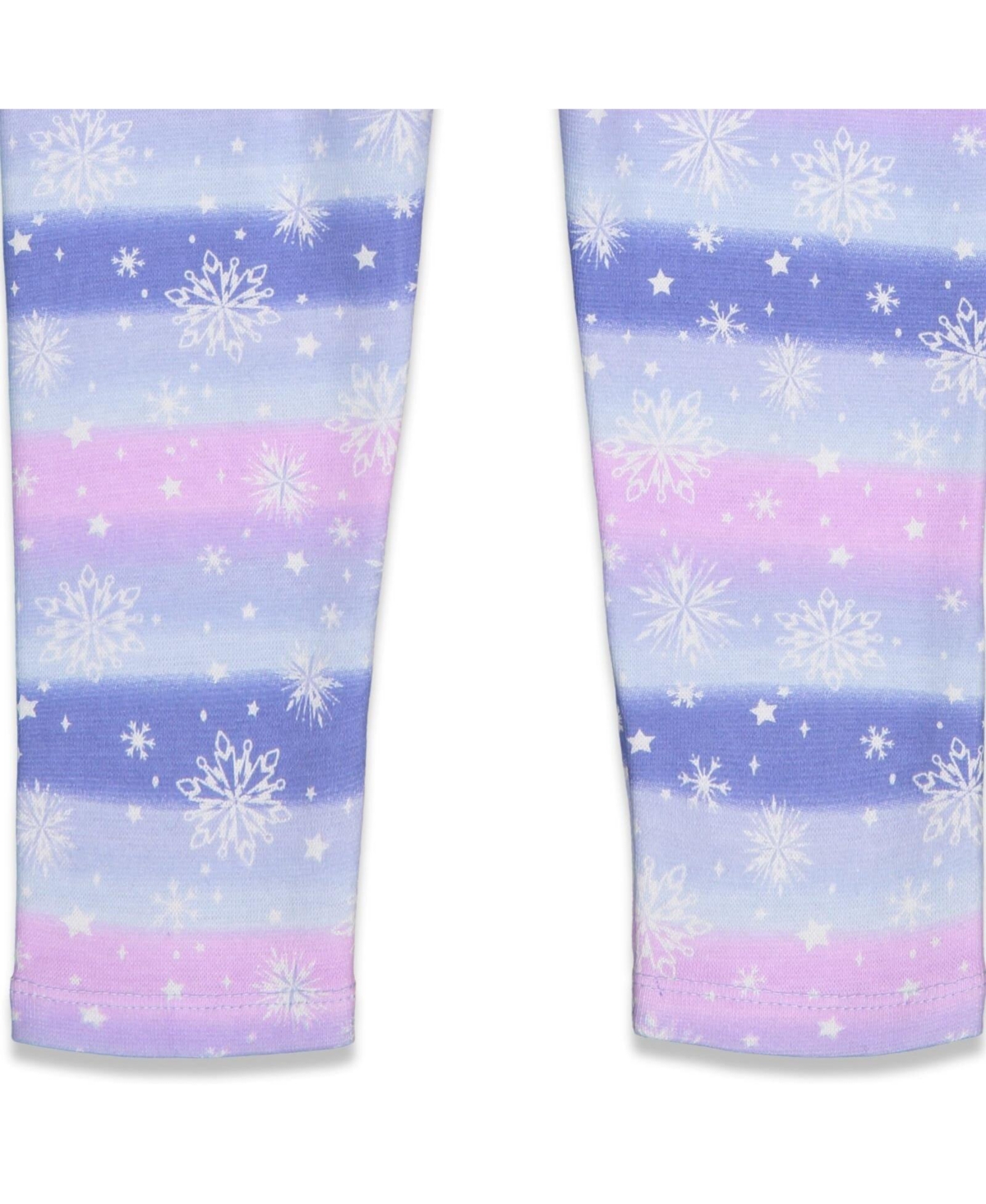 Disney Big Girls Frozen Elsa Anna Frozen T-Shirt and Leggings Outfit Set to