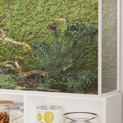 55.1" Wood 10-Shelf Freestanding Bookcase Standard Storage Organizer for Living Room, Office & Study