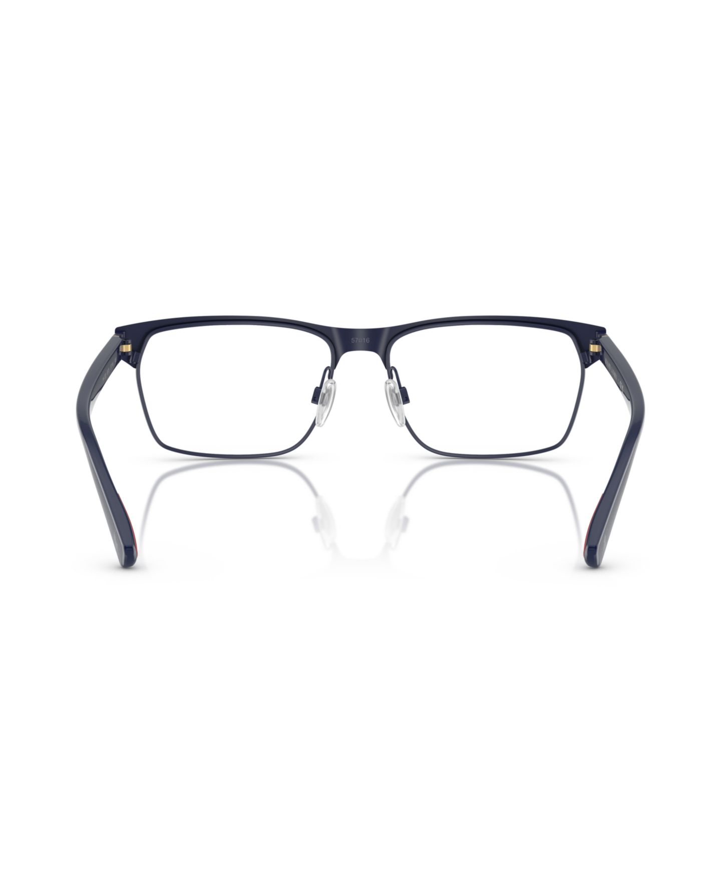Мужские очки Polo Ralph Lauren Man Rectangle Metal PH1232 Eyeglasses, цвет: Тёмно-синий — фото 4