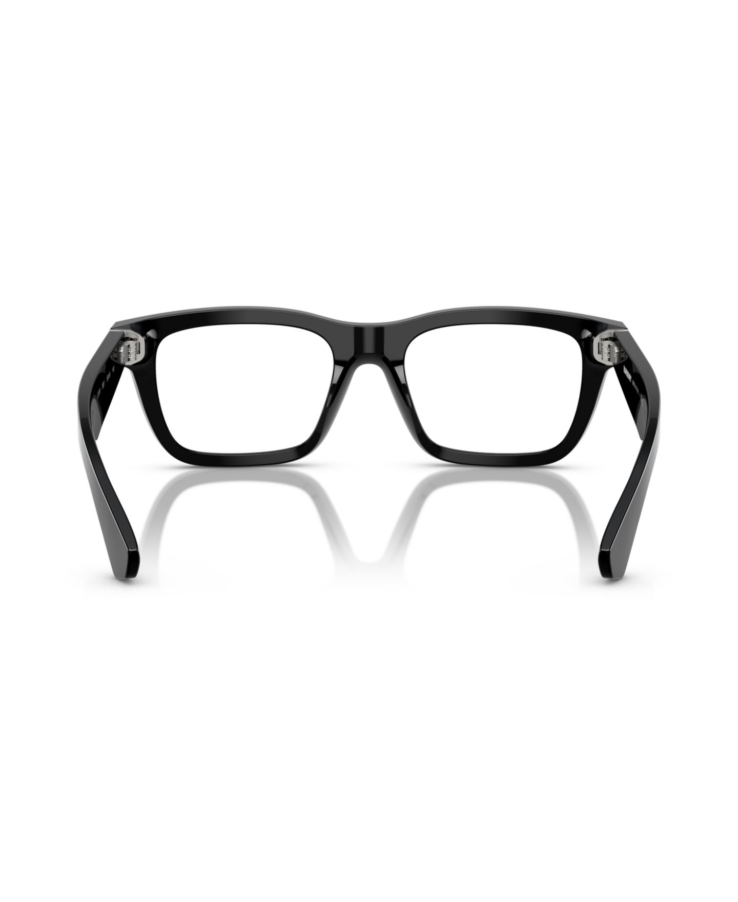 Мужские очки Burberry Man Rectangle Plastic BE2419 Eyeglasses, цвет: Чёрный — фото 4