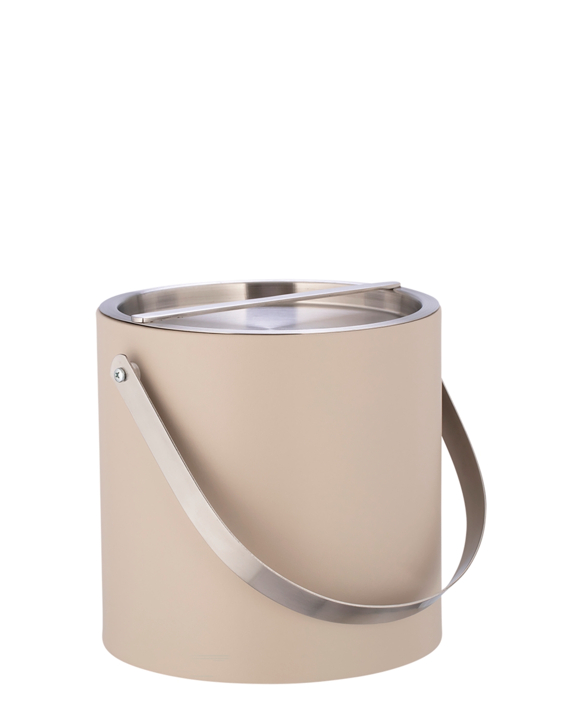 Kraftware Sydney Ice Bucket, 3 Quart In Taupe