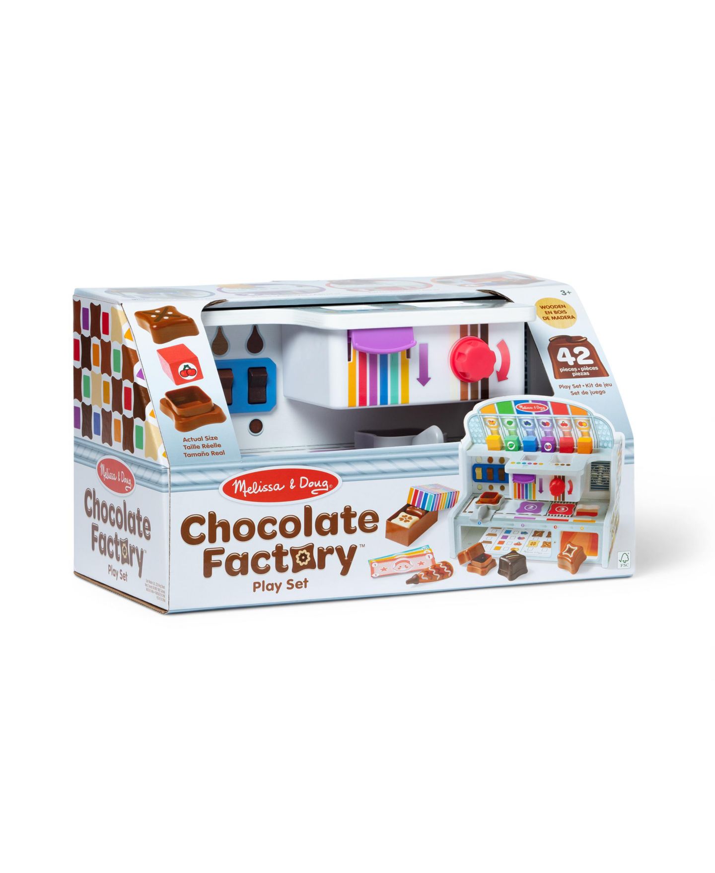 Детский игровой набор Melissa and Doug Chocolate Factory Play Set — фото 3