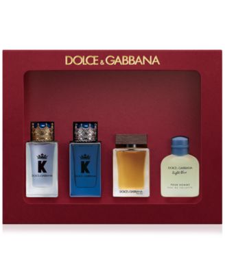 DOLCE&GABBANA Men's 4-Pc. Mini Fragrance Discovery Set - Macy's