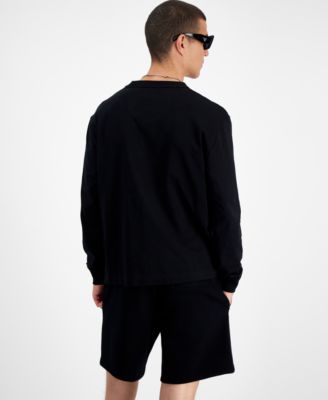 Men's Long-Sleeve Relaxed-Fit T-Shirt, Created for Macy's