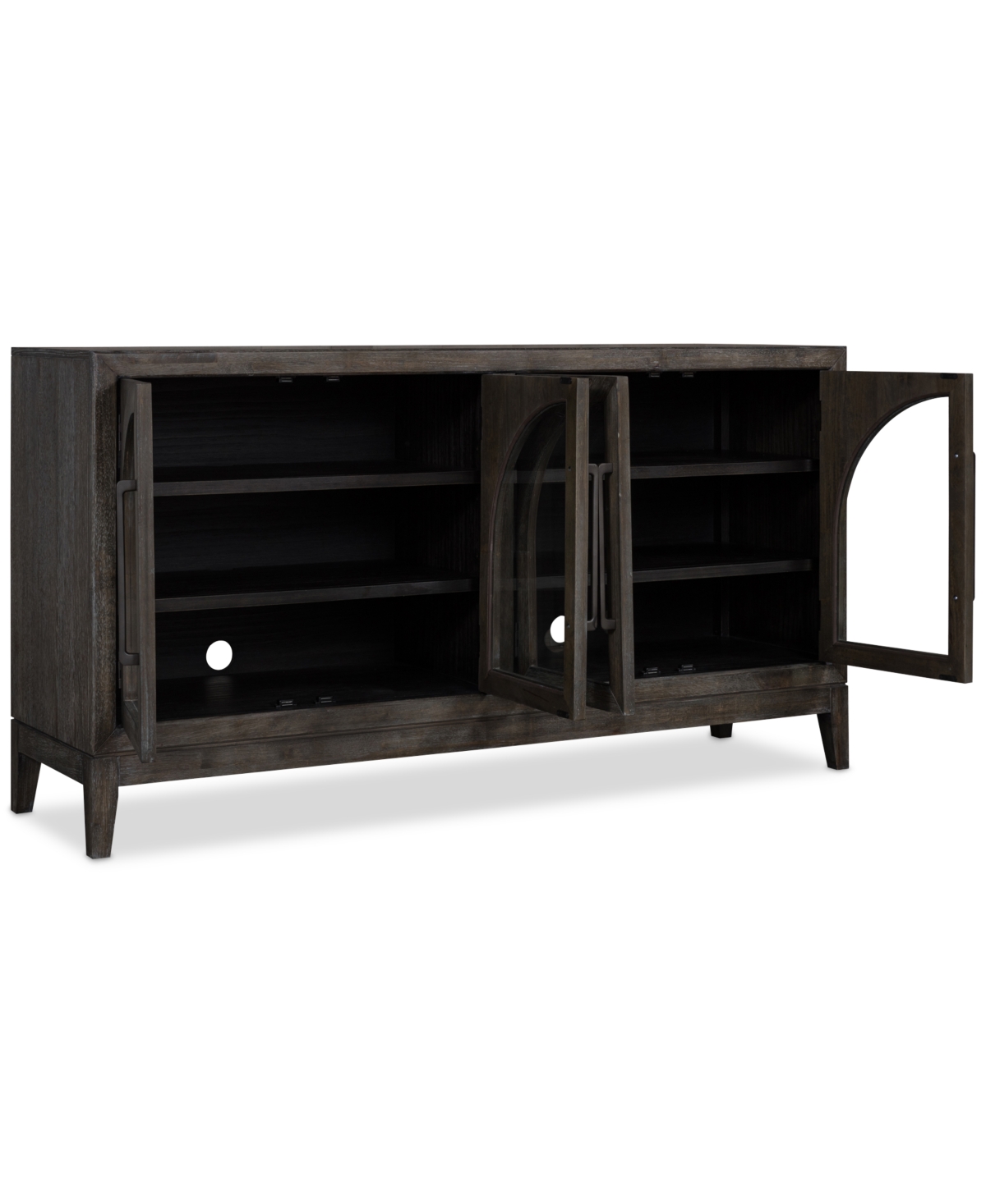 Macy's Griffith Sideboard In Dark Gray