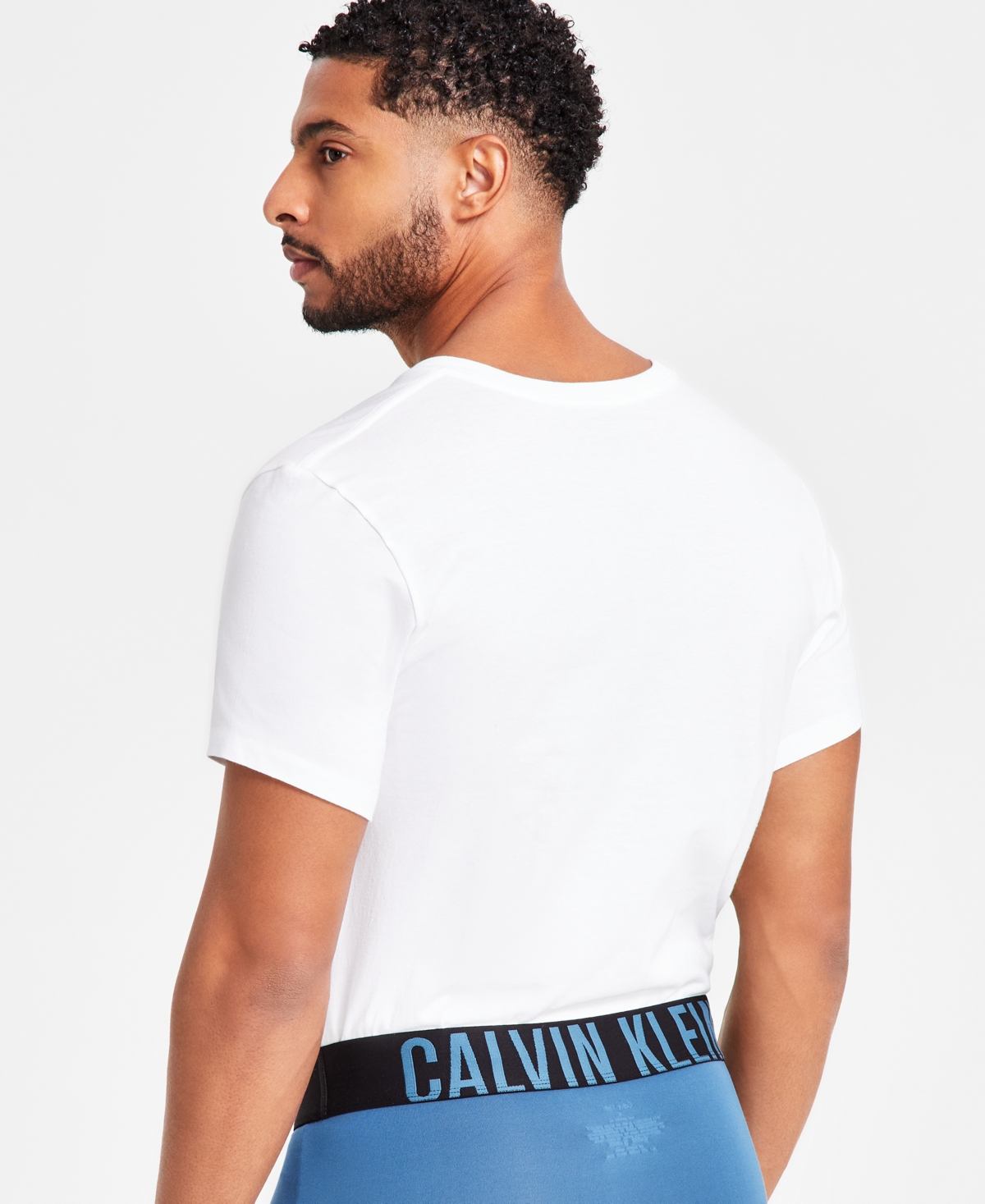 Calvin Klein Men's 3-Pack Cotton Classics Short-Sleeve V-Neck Undershirts