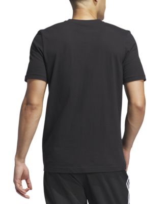 Men's Essentials Single Jersey Big Logo Short Sleeve Crewneck T-Shirt