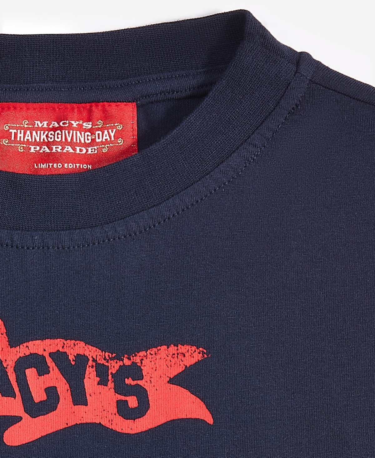 Macy's Thanksgiving Day Parade Little & Big Kids Long Sleeve T-shirt, Created For  In Navy Blaze