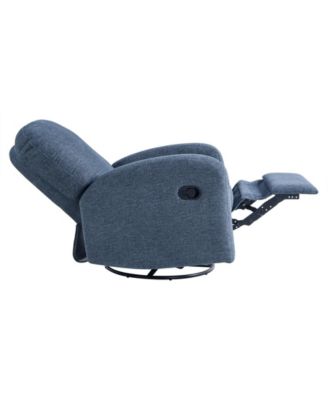 31.9"W Polyester Phoenix Swivel Rocker Recliner