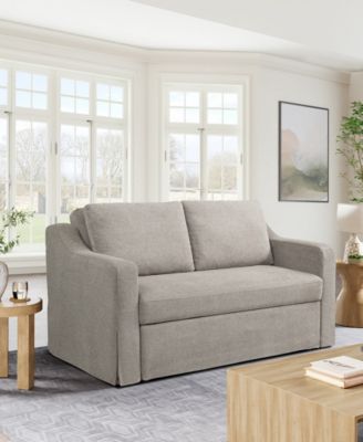 66.1"W Polyester Harley Convertible Loveseat