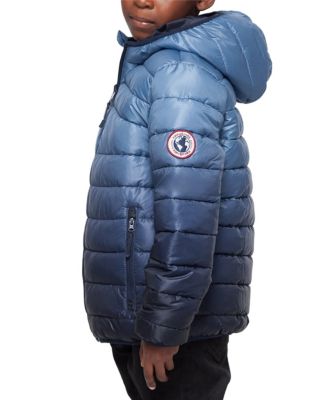 Boys Reversible Lightweight Puffer Jacket