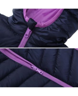 Girls Reversible Lightweight Puffer Jacket