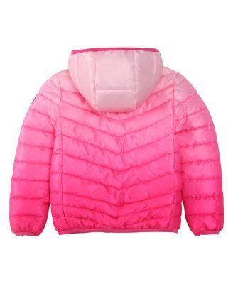 Girls Reversible Lightweight Puffer Jacket
