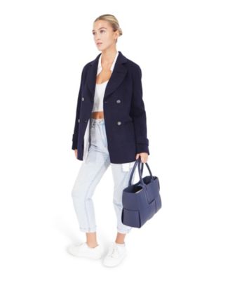 Women's Forget You Military Peacoat