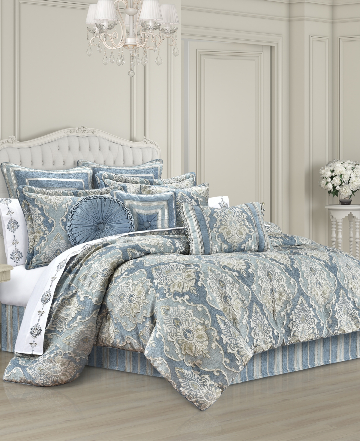 J Queen New York Celtic 4-pc. Comforter Set, California King In Spa