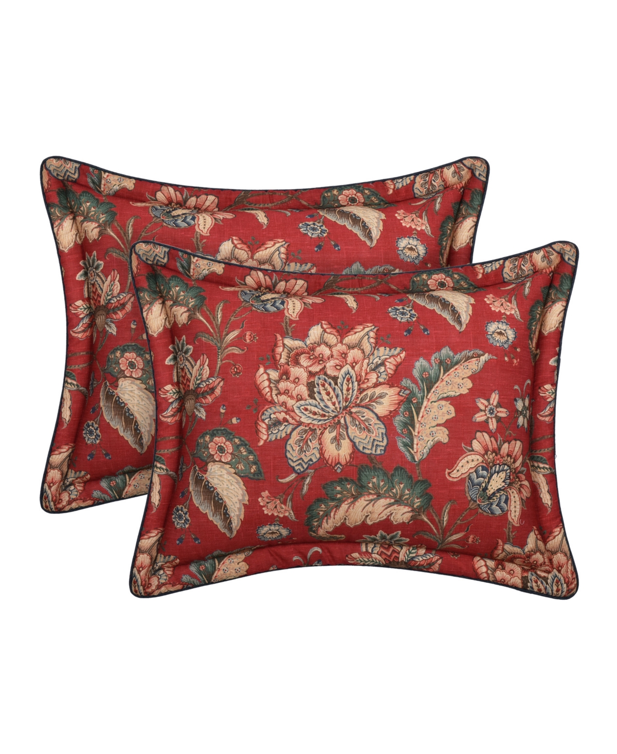 J Queen New York Enchanted Garden 4-pc. Comforter Set, California King In Red