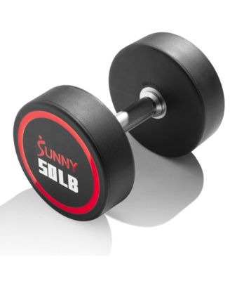 Signature Style Polyurethane Round Dumbbells, 50 LBs