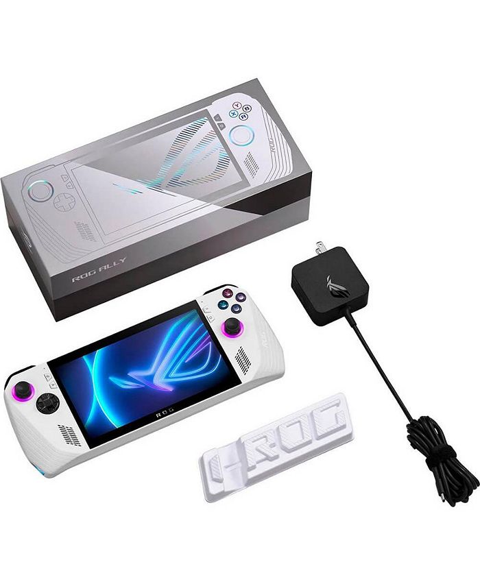 ASUS ROG Ally 7 120Hz FHD 1080p Gaming Handheld - AMD Ryzen Z1 Processor - 512GB - White