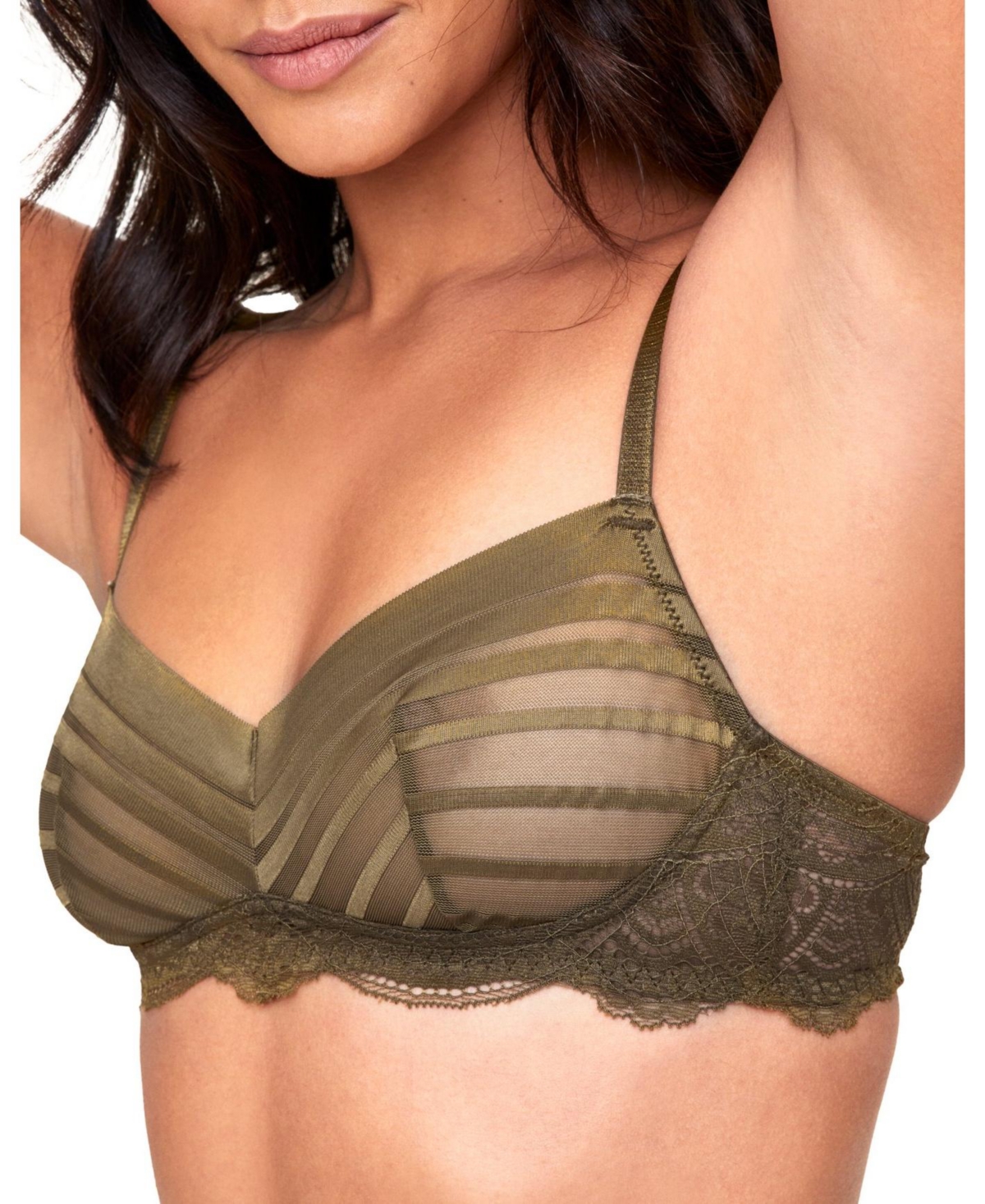 Adore Me Women's Nicolette Unlined Balconette Bra