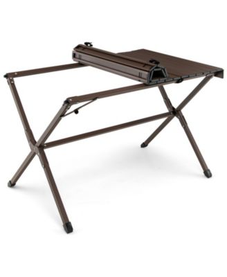 4-6 Person Portable Aluminum Camping Table with Carrying Bag