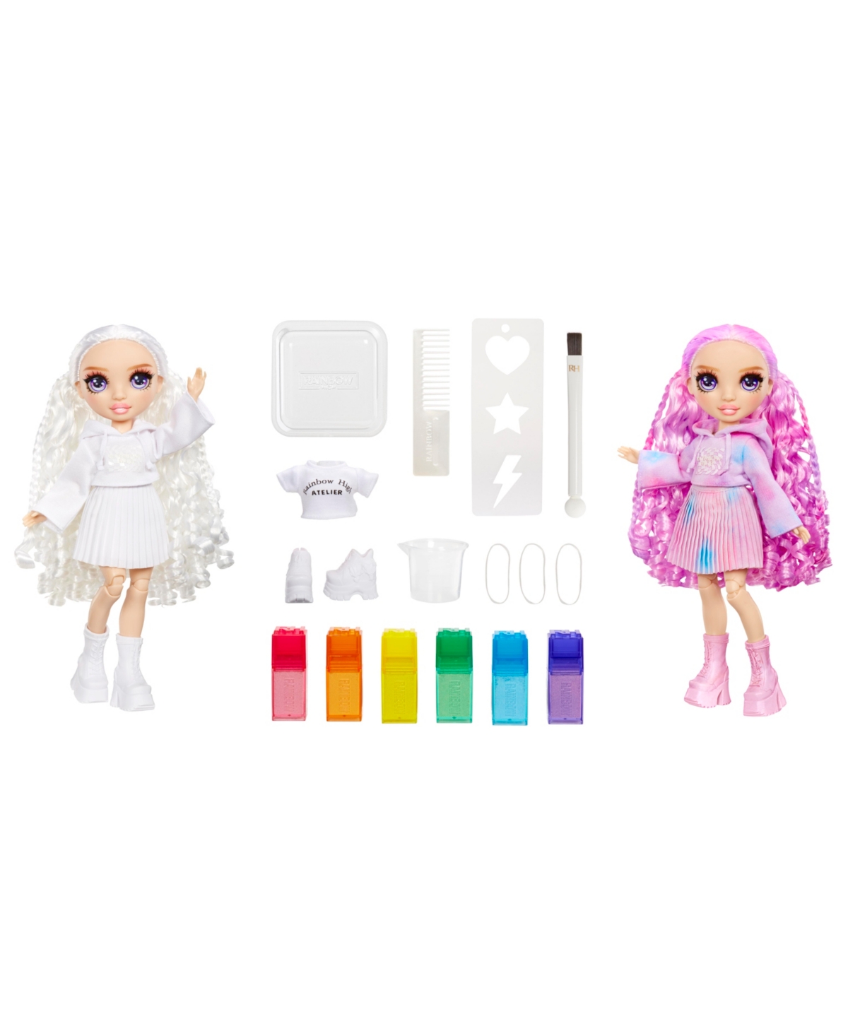 Rainbow High Watercolorâ Create Fashion Diy Doll In Multi Color