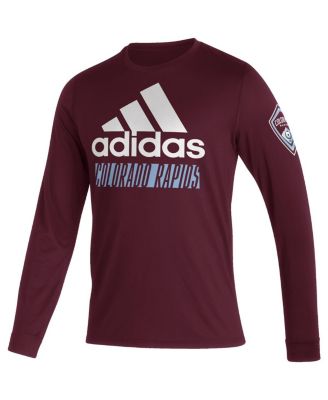Men's Burgundy Colorado Rapids Vintage Performance Long Sleeve T-Shirt