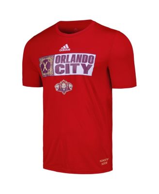 Men's Red Orlando City SC 2024 Jersey Hook AEROREADY T-Shirt