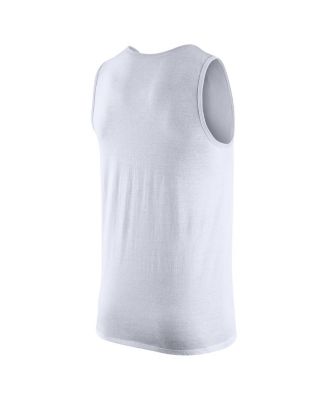 Men's White Kansas State Wildcats Tank Top