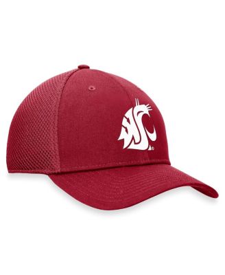Men's Crimson Washington State Cougars Spacer Flex Hat