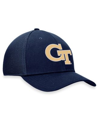Men's Navy Georgia Tech Yellow Jackets Spacer Flex Hat