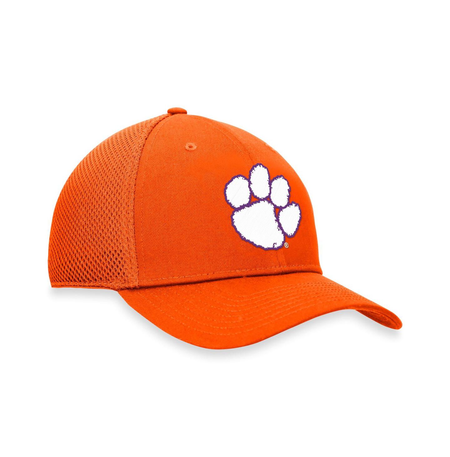 Мужская кепка Top of the World Orange Clemson Tigers Spacer Flex Hat — фото 4