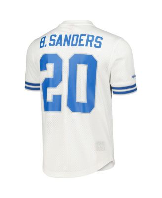 Men's Barry Sanders Detroit Lions Retired Player Name Number Mesh Top