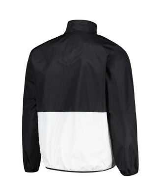 Men's Black Iowa Hawkeyes Cornerman&nbsp;Half-Zip Top