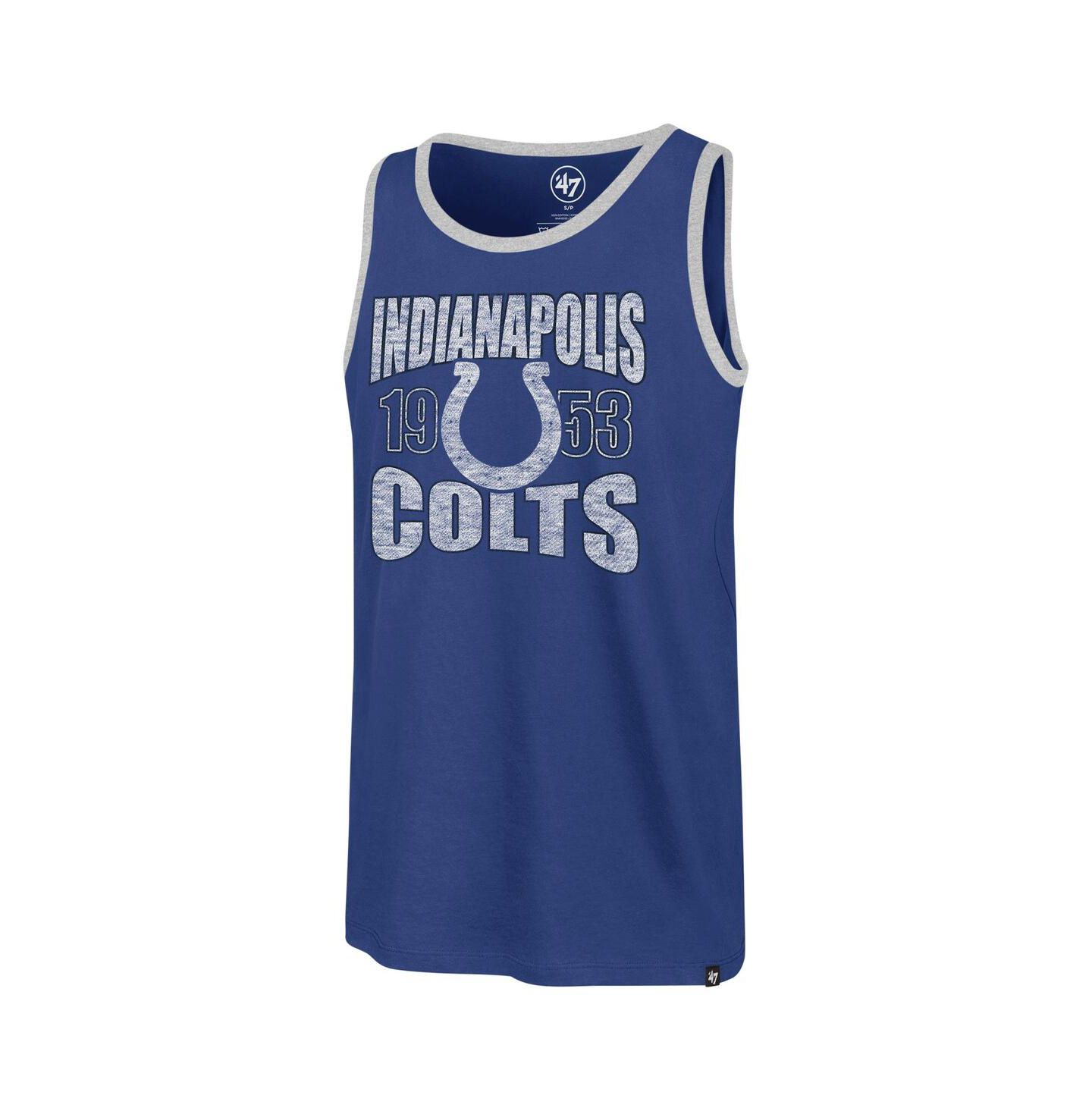 Мужской топ '47 Brand Royal Indianapolis Colts Upload Franklin — фото 3