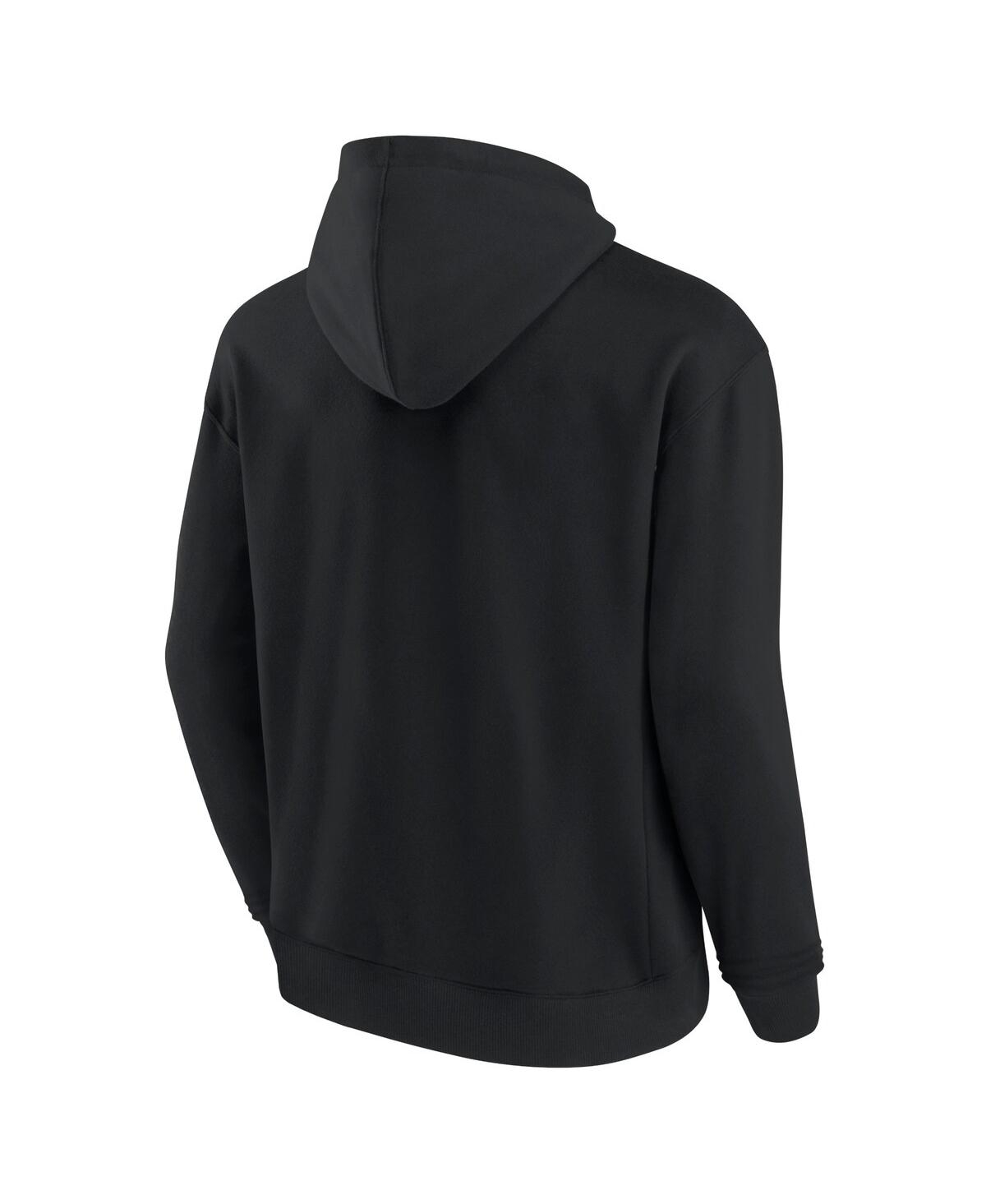 Shop Fanatics Men's And Women's Black Washington Wizards Elements Super Soft Fleece Pullover Hoodie