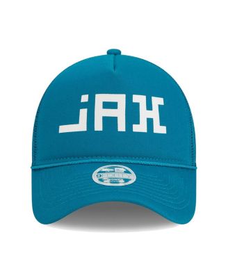 Women's Teal Jacksonville Jaguars McGee Trucker 9FORTY Adjustable Hat