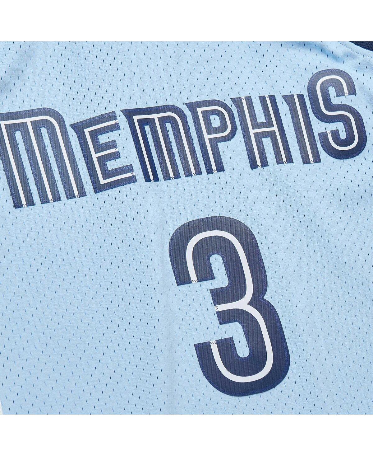 Mitchell & Ness Men's Allen IversonMemphis Grizzlies 2009/10 Hardwood Classics Swingman Jersey - Light Blue