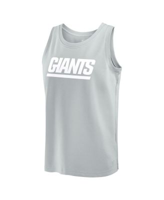 Men's Gray New York Giants Elements Tank Top
