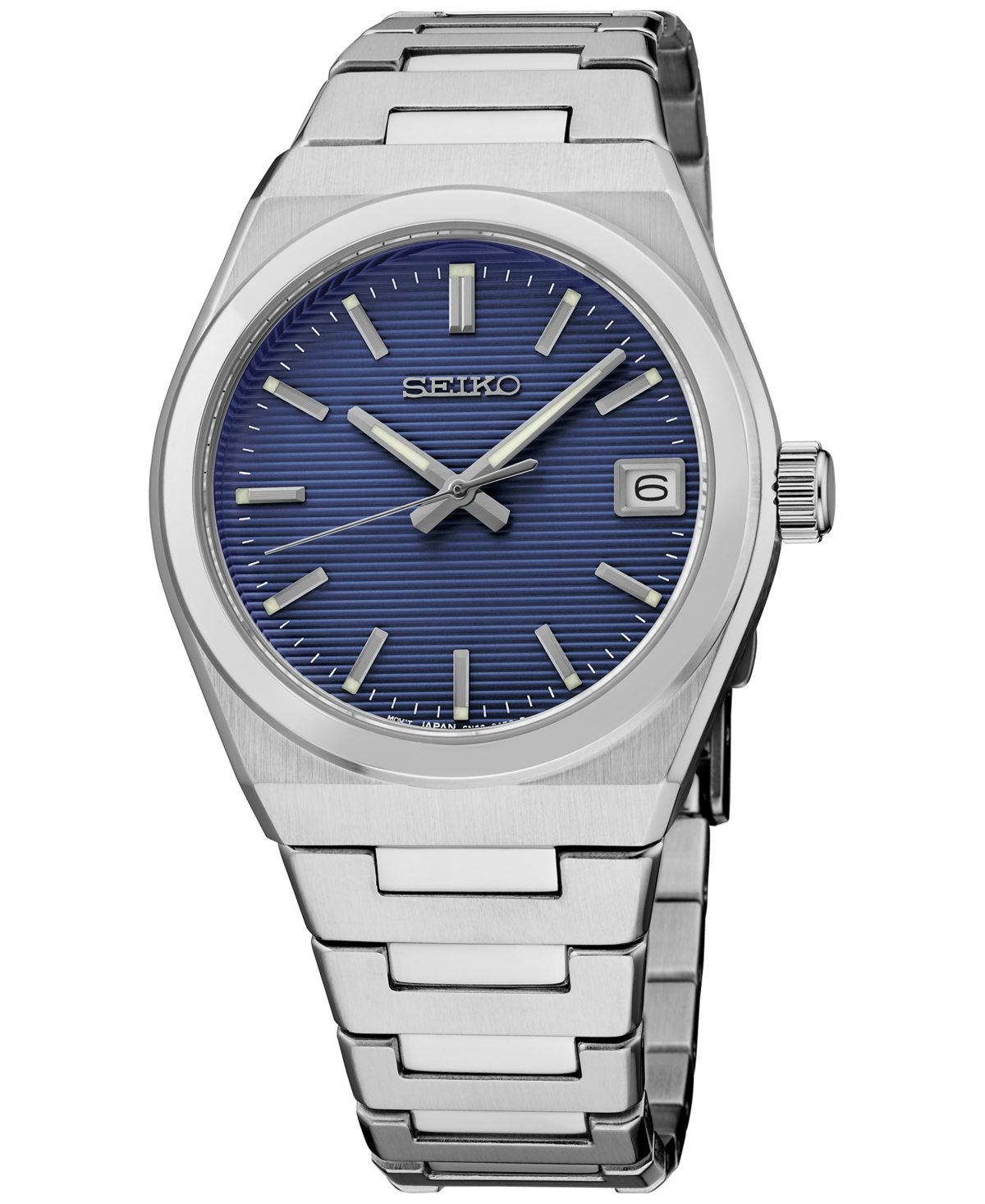 Women's Essentials Stainless Steel Bracelet Watch 34mm - Blue