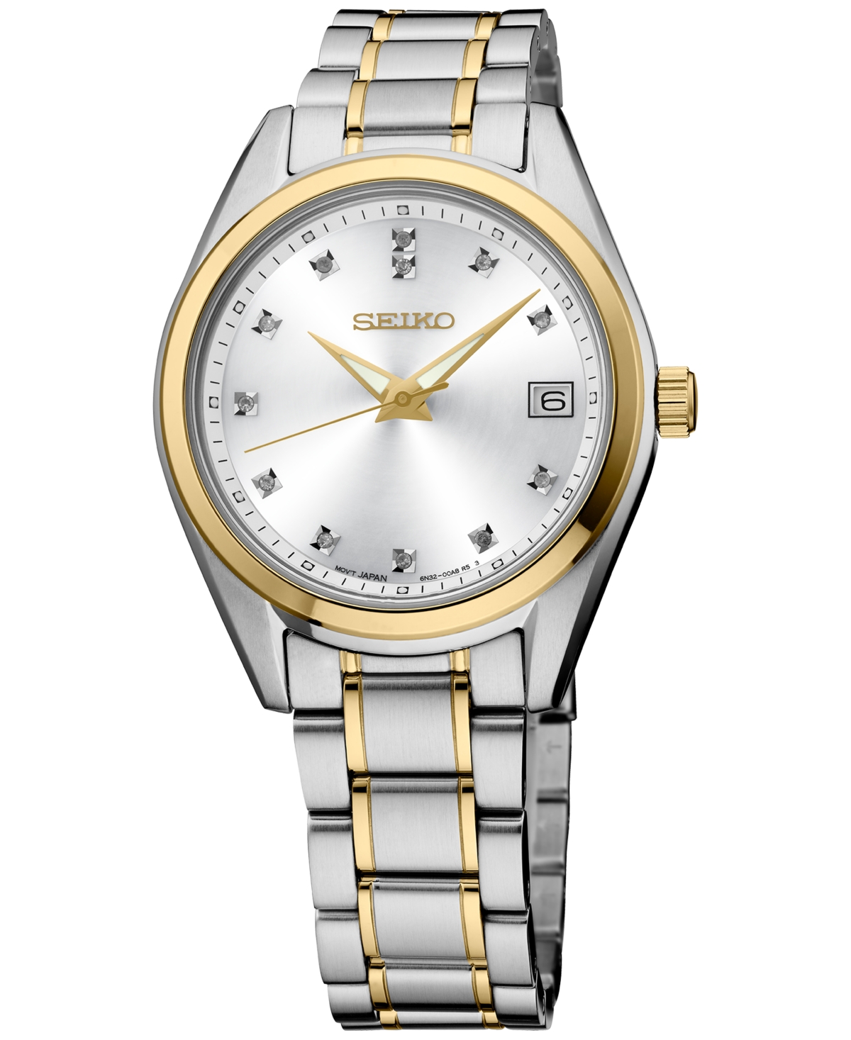 Women's Two-Tone Stainless Steel Bracelet Watch 32mm - Silver