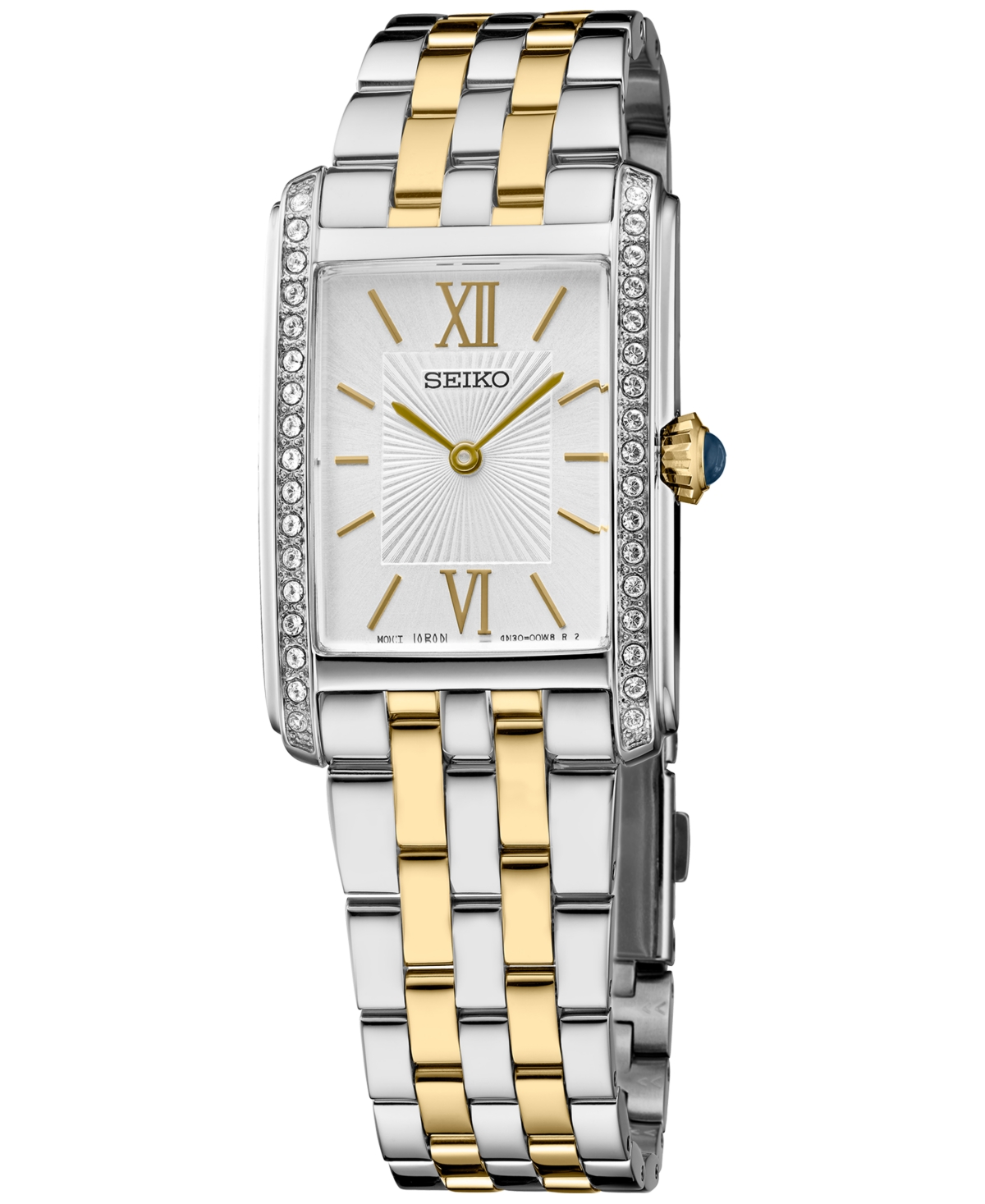 SEIKO WOMEN'S TWO-TONE STAINLESS STEEL BRACELET WATCH 23MM X 33MM 